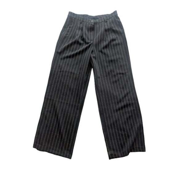 Icone wide-leg pinstripe pant (Large) - Picture 2 of 4